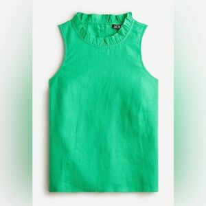 J. Crew Summer Green Linen Fleur
Top Size Small 100% Linen